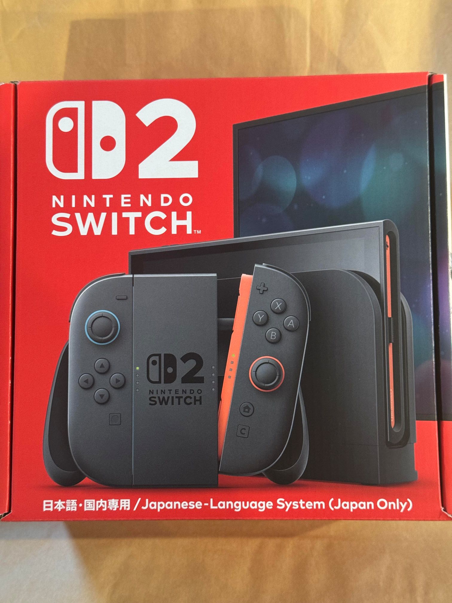 念願のスイッチ２を手に入れた！